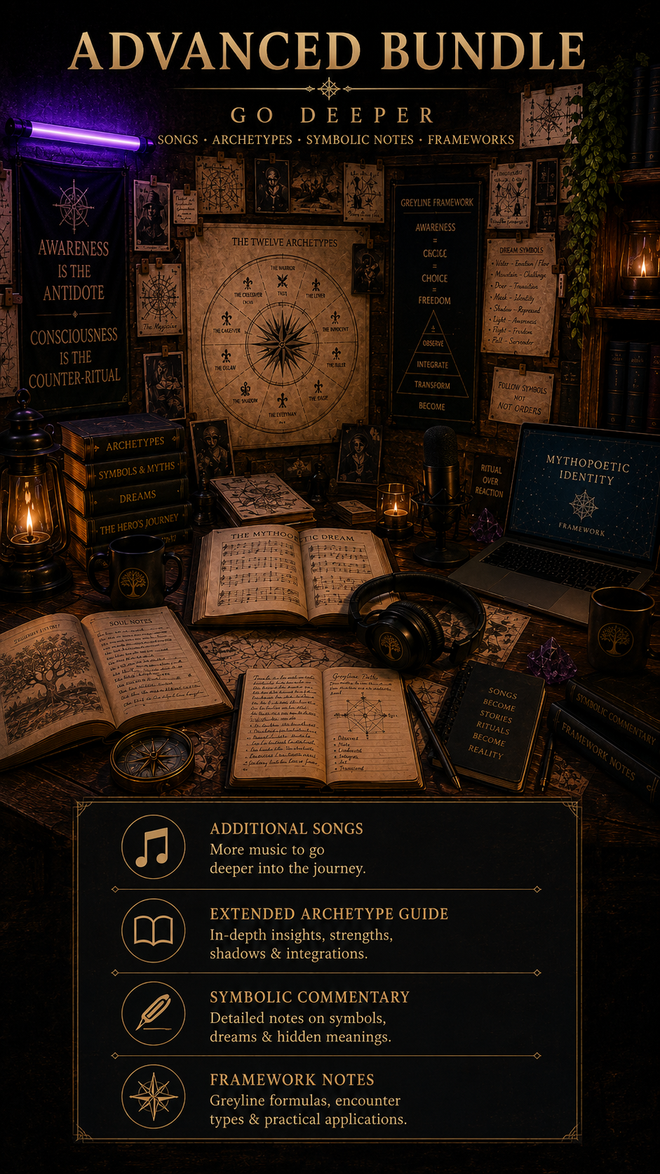 Mythopoetic Identity — Advanced Bundle